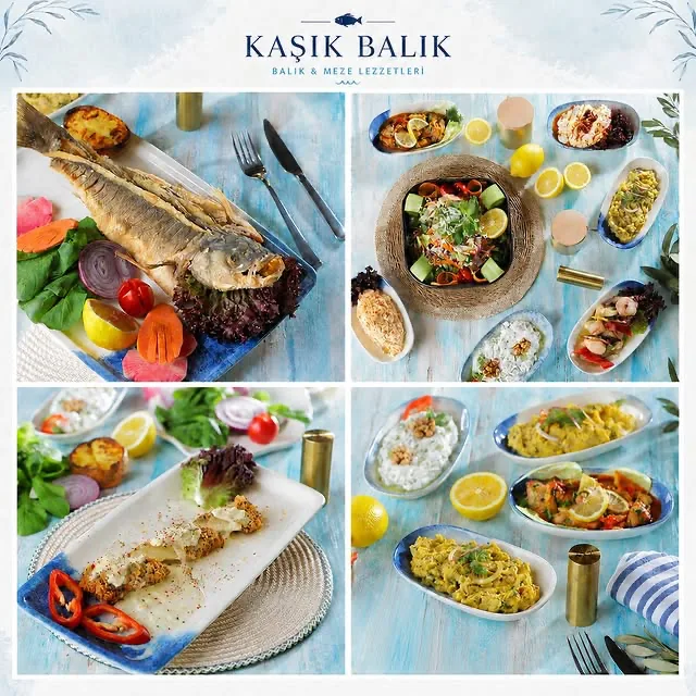 Balık ve meze tabağı